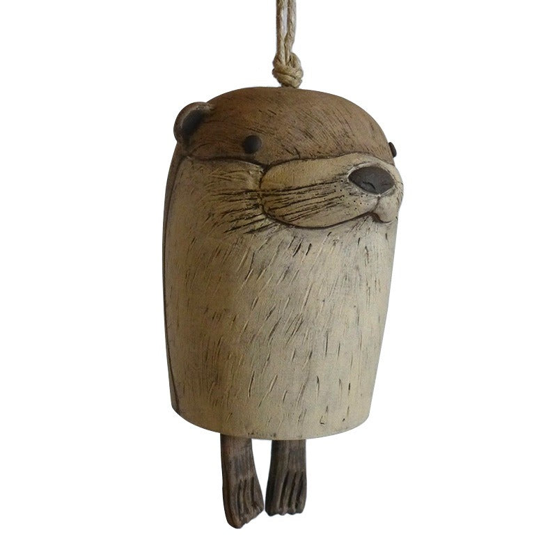 Beautiful Rural Animal Wind Chime Bohemian Handmade Resin Wind Chime Garden Garden Decoration Wind Chime Pendant