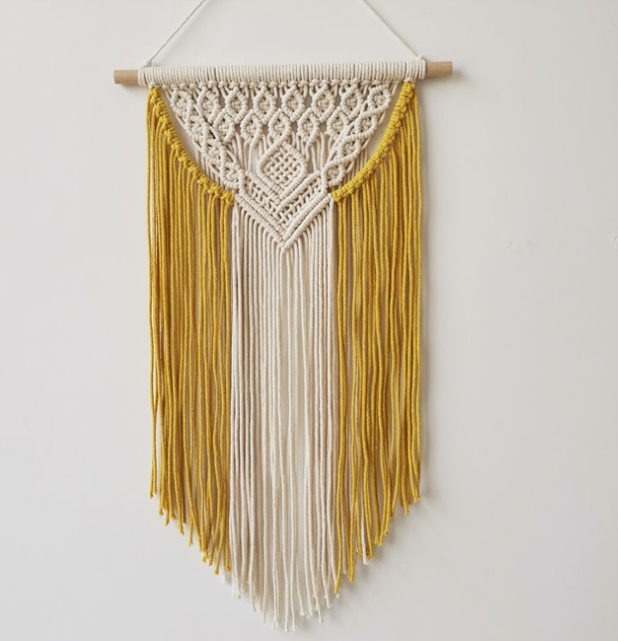 Nordic Macrame Dreamcatcher Tapestry Room Decoration Farmhouse Decor Handmade Makramee Dreamcatcher Gift for Women