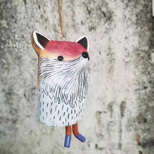 Beautiful Rural Animal Wind Chime Bohemian Handmade Resin Wind Chime Garden Garden Decoration Wind Chime Pendant