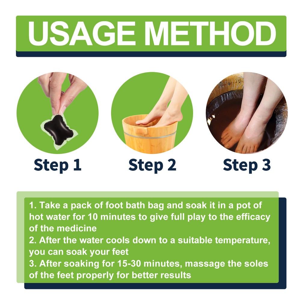 South Moon Herbal Soothing Foot Soak, Vein Repair To Relieve Body Fatigue Body Shaping Bead Foot Bath Kit