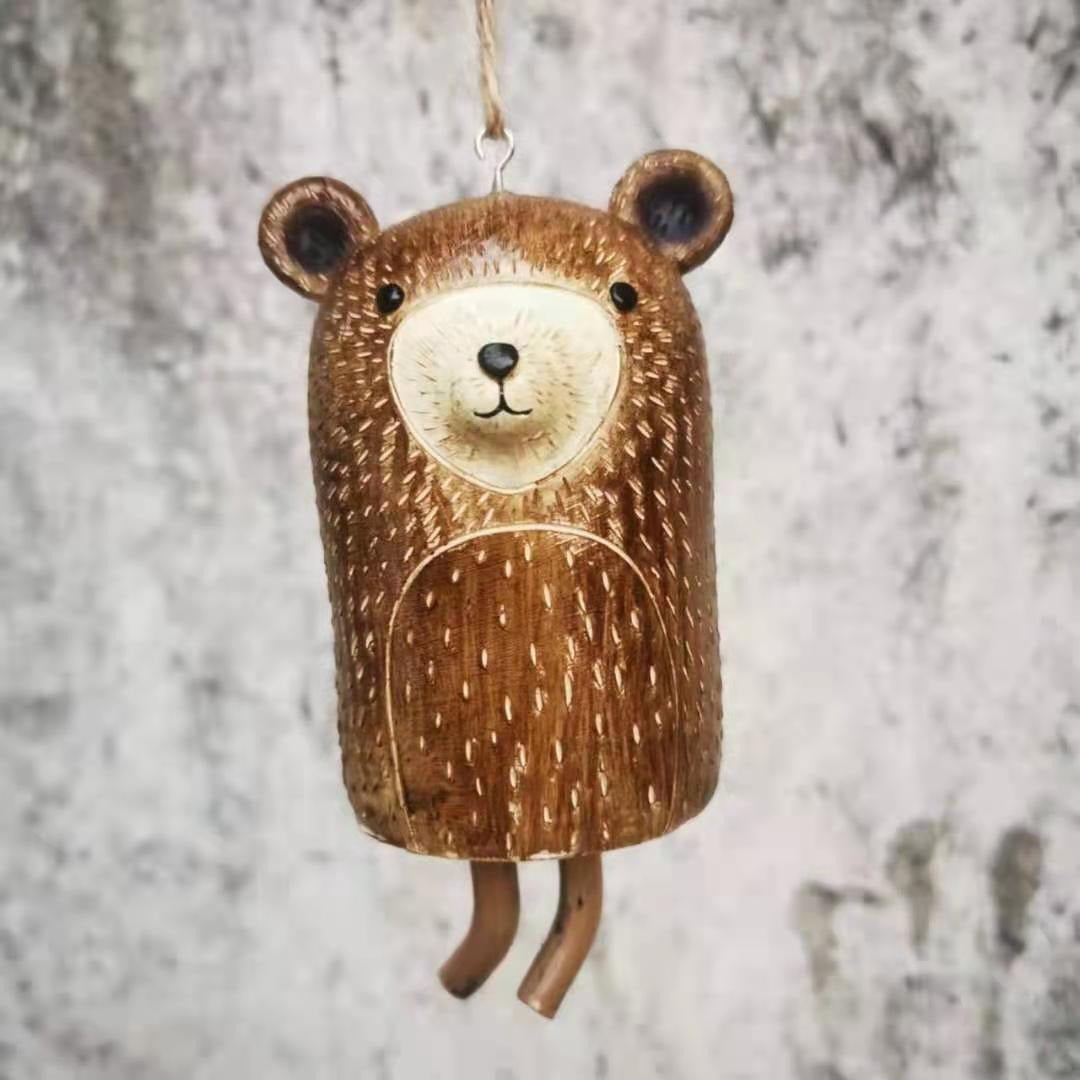 Beautiful Rural Animal Wind Chime Bohemian Handmade Resin Wind Chime Garden Garden Decoration Wind Chime Pendant