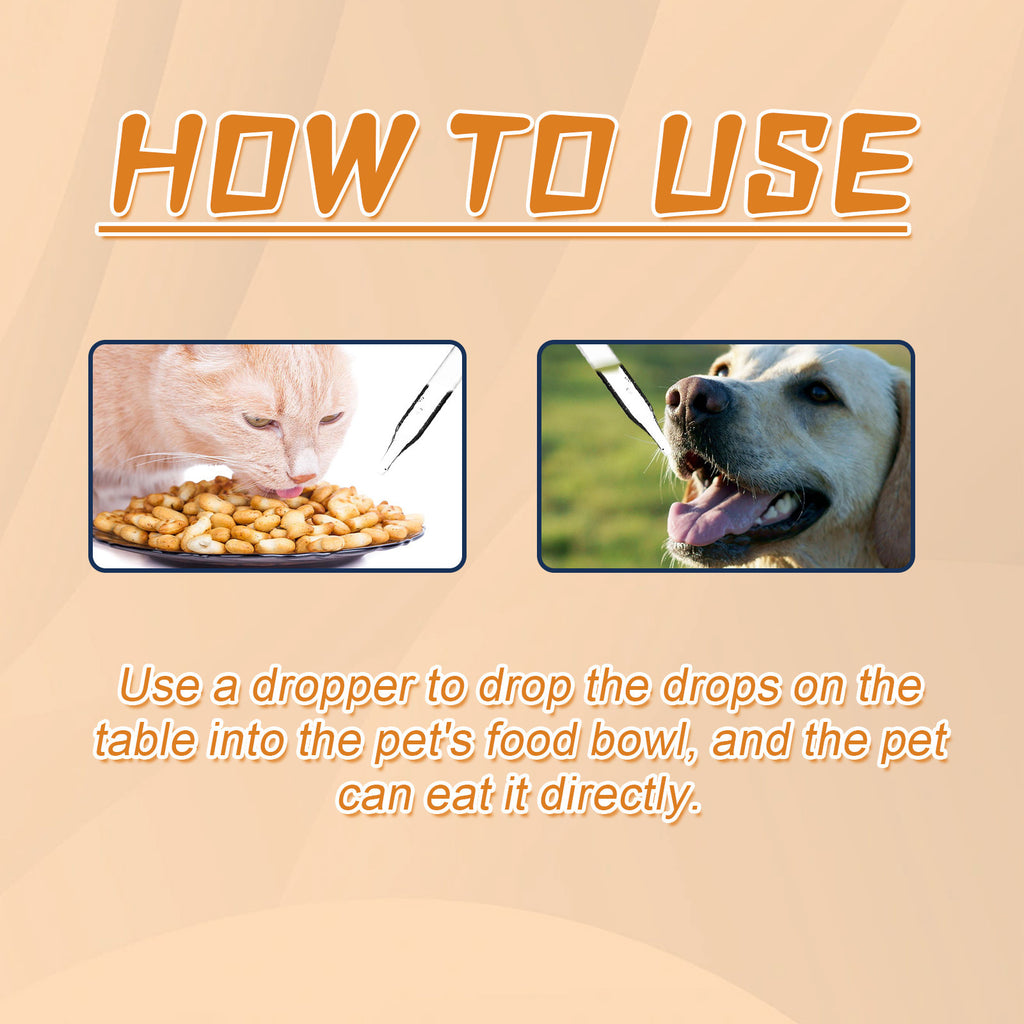 Pet Drops For Every Pets, Energizing And Nourishing Pet Health Care Drops