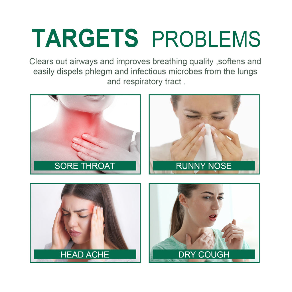 Organic Herbal Lung Cleanse Repair Patch, Relieve Nasal Discomfort Nasal Cleansing Repair Body Care
