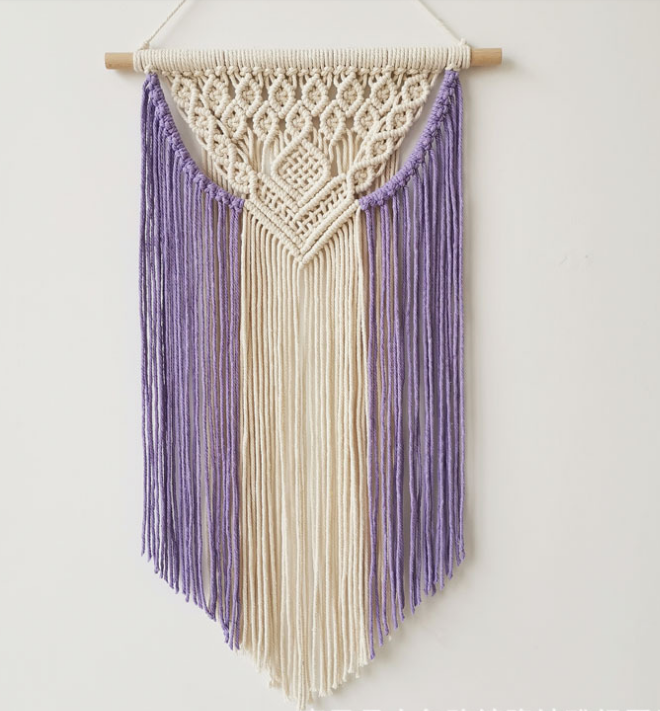 Nordic Macrame Dreamcatcher Tapestry Room Decoration Farmhouse Decor Handmade Makramee Dreamcatcher Gift for Women