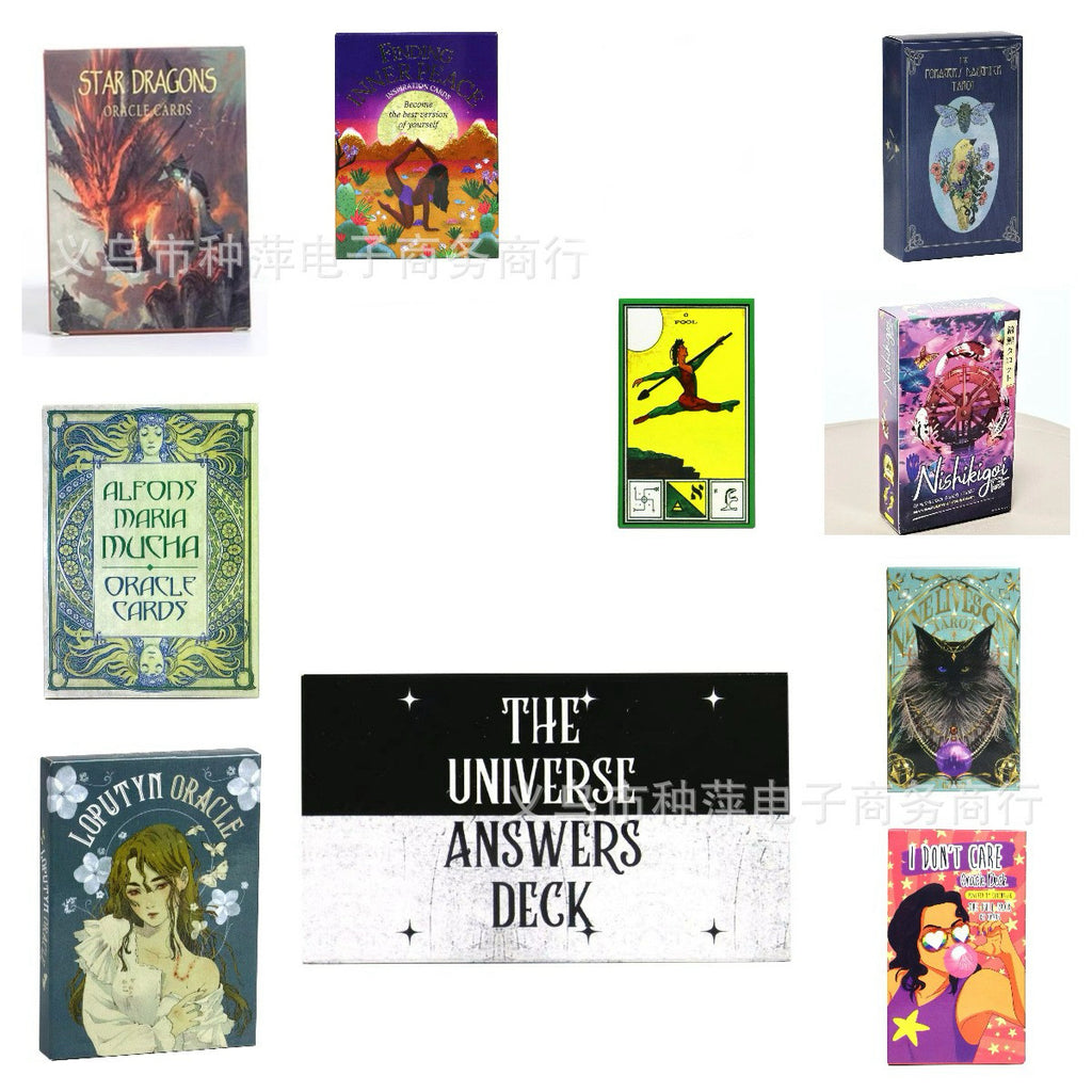 New Tarot Decks English Tarot Board Game Cards Oracle Cards